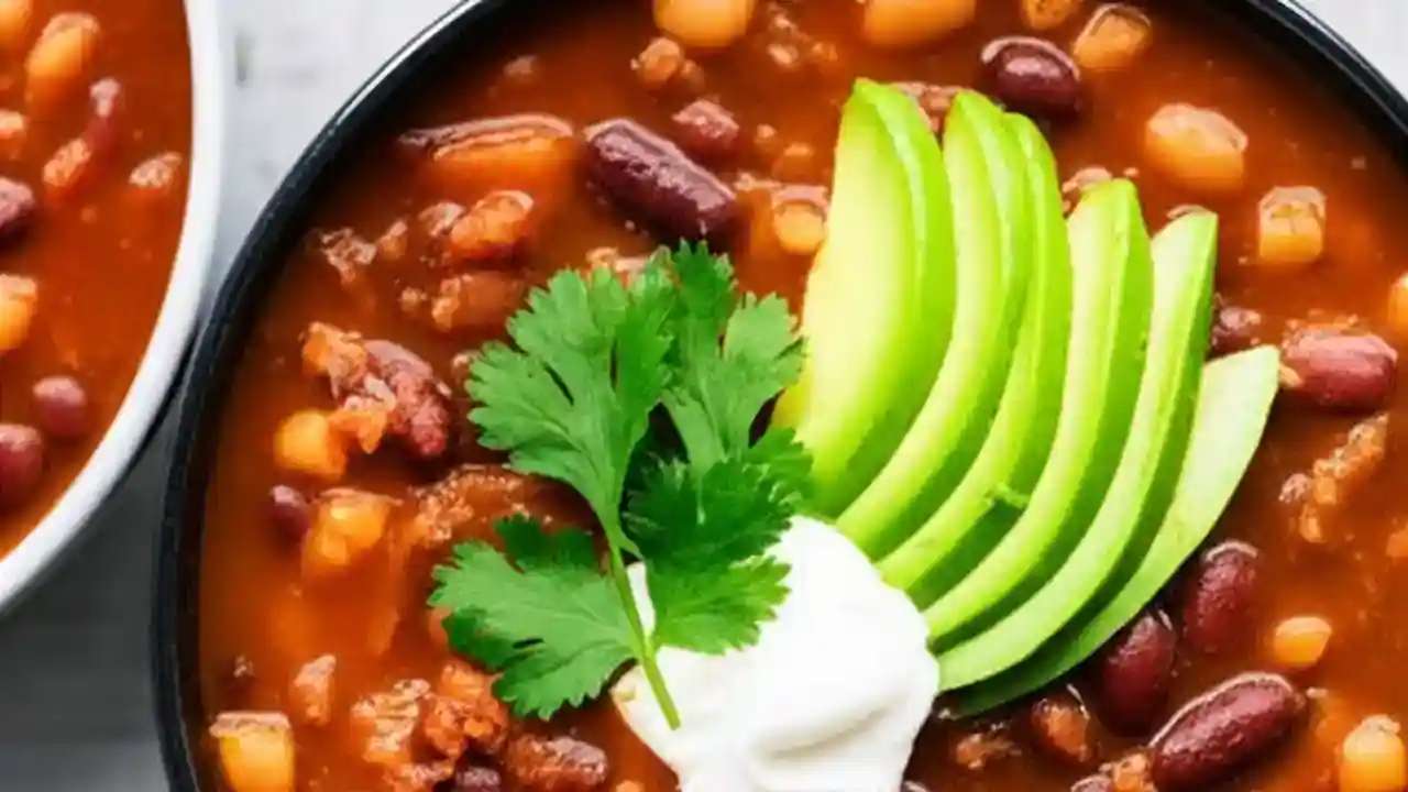 Busy Weeknight Savior: Vegetarian Quinoa Chili in a Slow Cooker